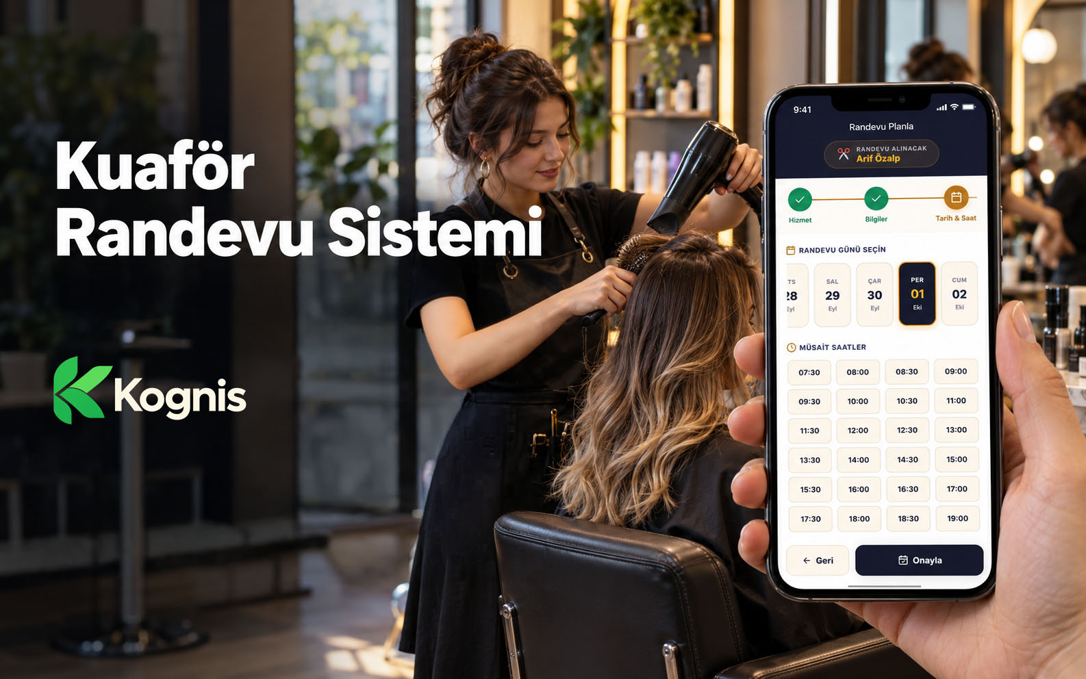 Kuaför Randevu Takip Sistemi